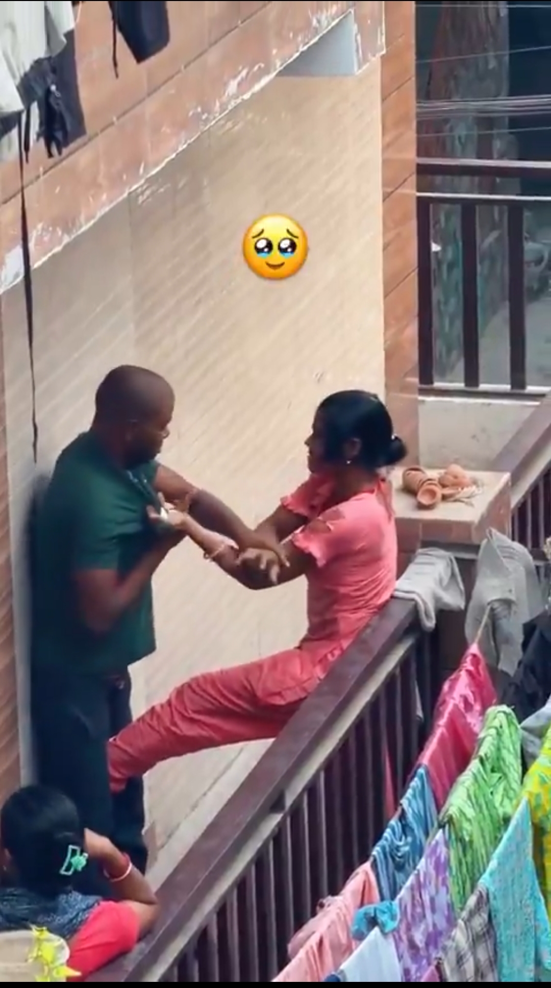 Viral Video Shows Indian Woman Beating Her African Husband